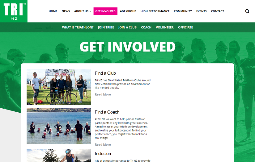 Triathlon NZ screenshot 2